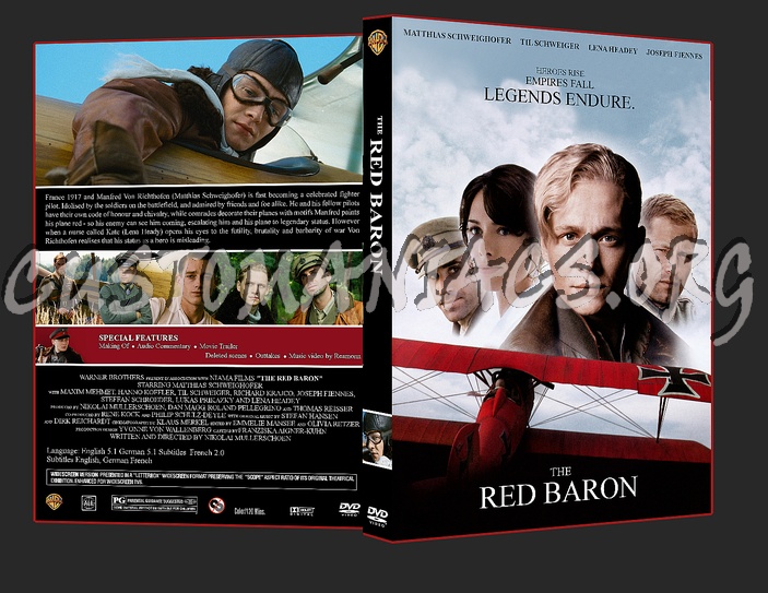 The Red Baron dvd cover