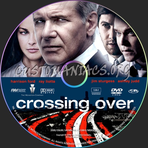 Crossing Over dvd label