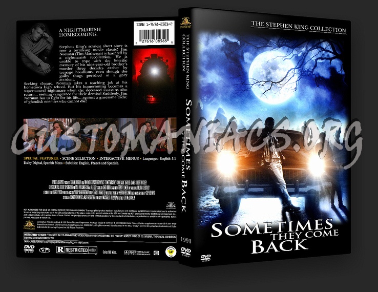 Sometimes They Come Back dvd cover