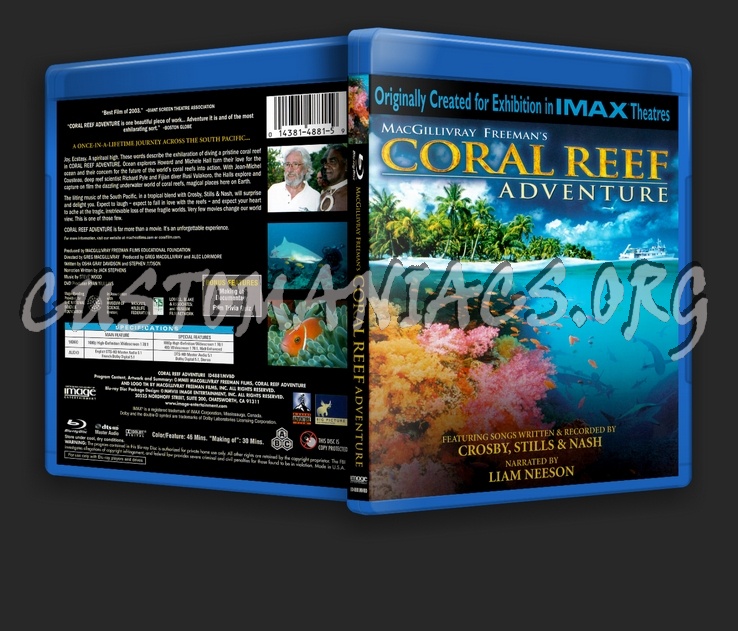 Coral Reef Adventure blu-ray cover