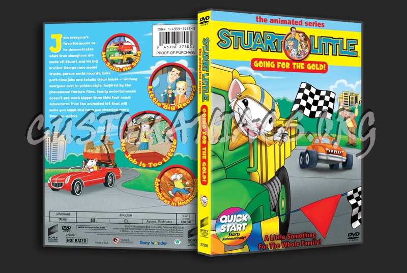 Stuart Little Going for the Gold dvd cover