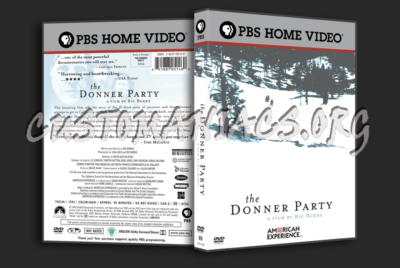 The Donner Party dvd cover