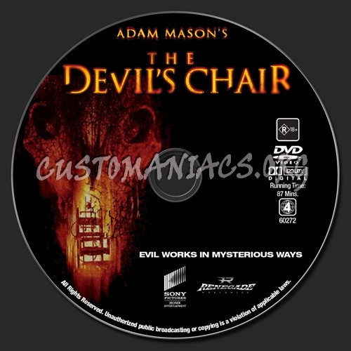 The Devil's Chair dvd label