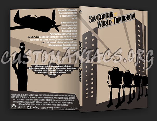 Sky Captain And The World Of Tomorrow dvd cover