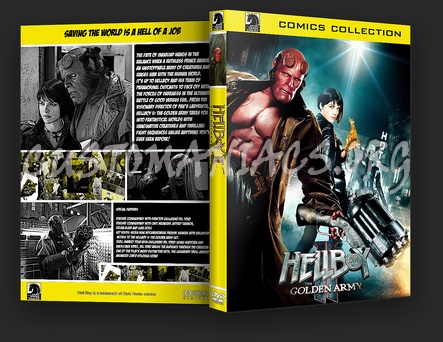 Hellboy 2 dvd cover