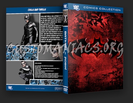 Batman and Robin dvd cover