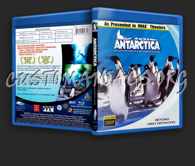 Imax Antartica blu-ray cover