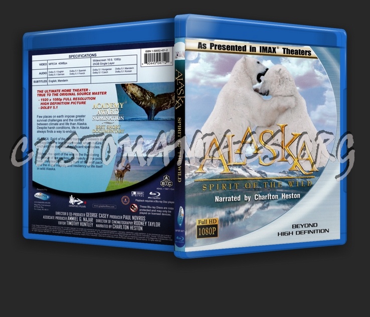 Imax Alaska blu-ray cover