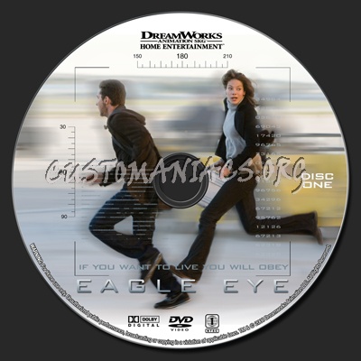 Eagle Eye dvd label