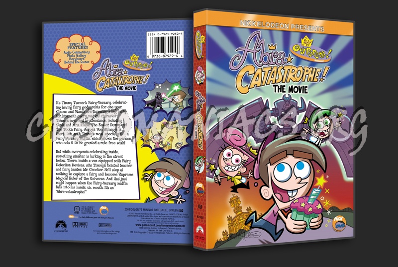 The Fairly Odd Parents: Abra Catastrophe! The Movie dvd cover