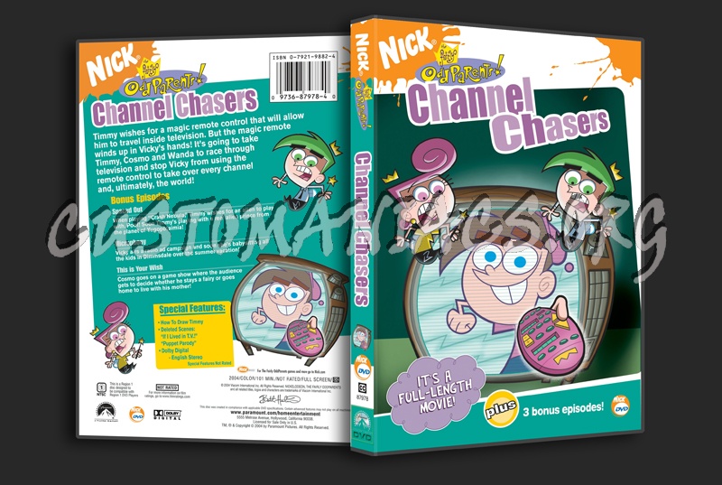 The Fairly Odd Parents: Channel Chasers dvd cover