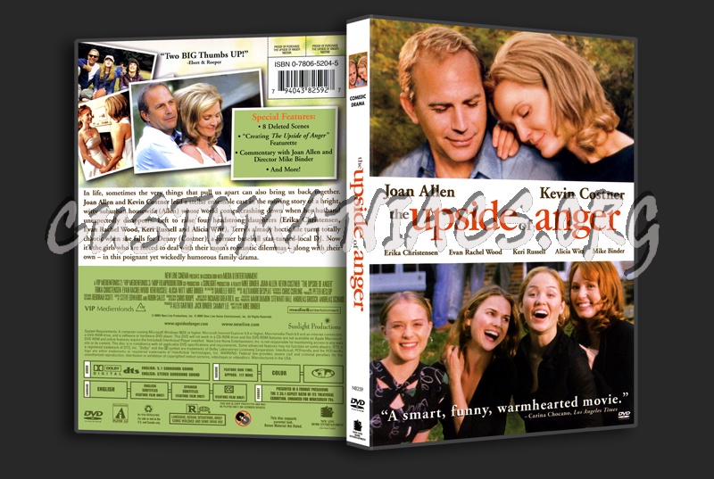 The Upside Of Anger dvd cover