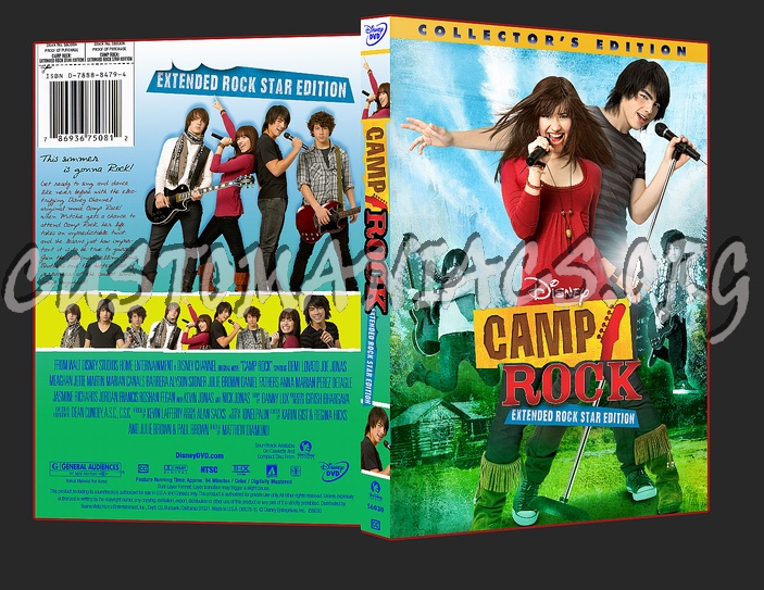 Camp Rock dvd cover