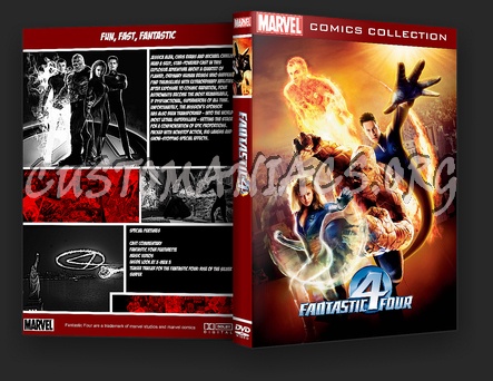 Fantastic Four dvd cover