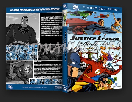 Justice League New Frontier dvd cover