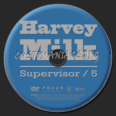 Milk dvd label
