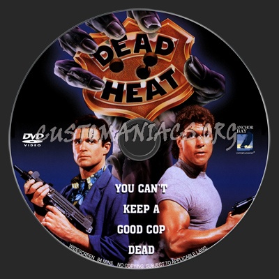 Dead Heat dvd label