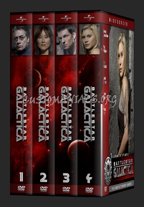 Battlestar Galactica dvd cover