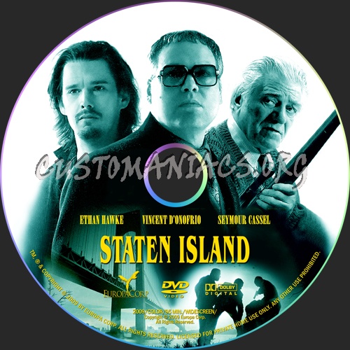 Staten Island dvd label