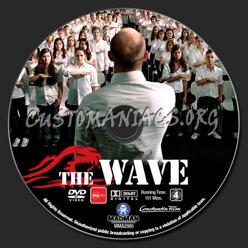 The Wave dvd label