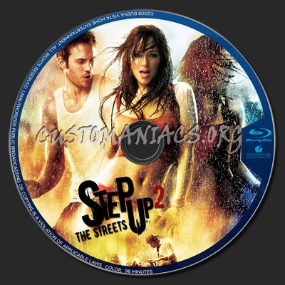 Step Up 2: The Streets blu-ray label