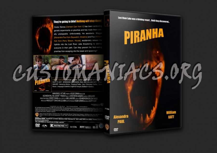 Piranha dvd cover