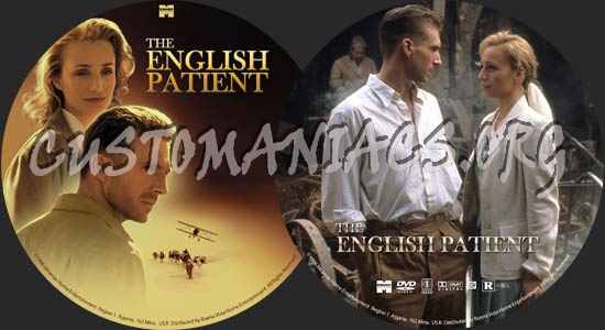 The English Patient dvd label
