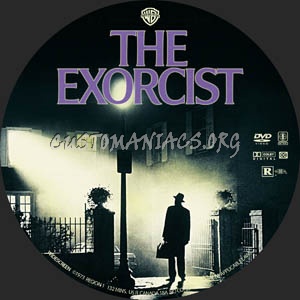 The Exorcist dvd label