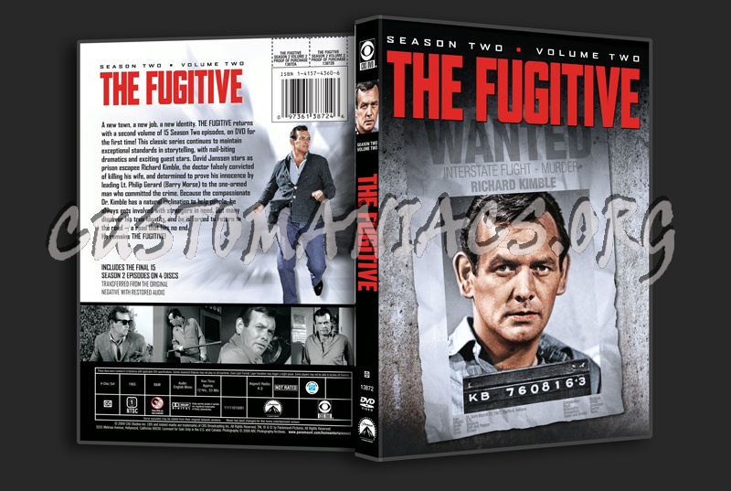 The Fugitive Season 2 volume 2 dvd cover