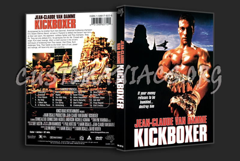 Kickboxer dvd cover