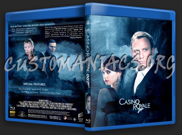 007 Casino Royale blu-ray cover