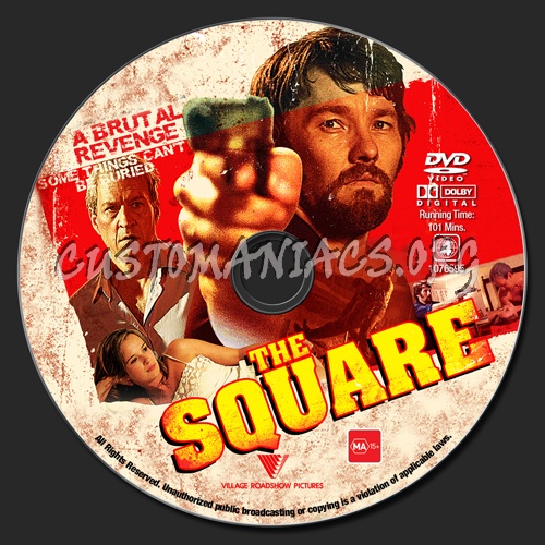 The Square dvd label