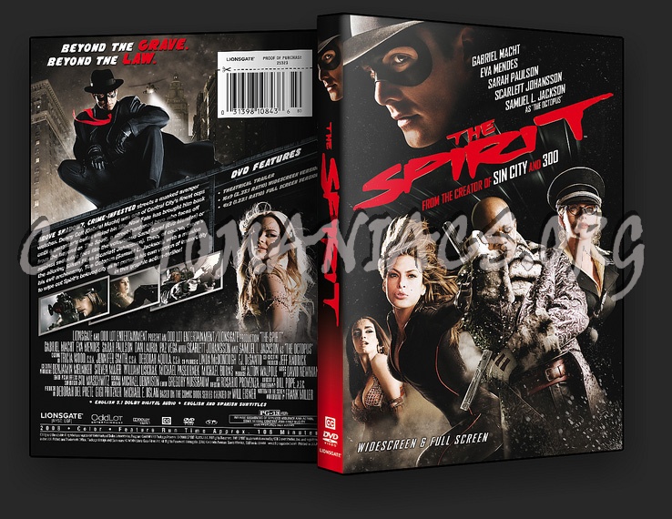 The Spirit dvd cover