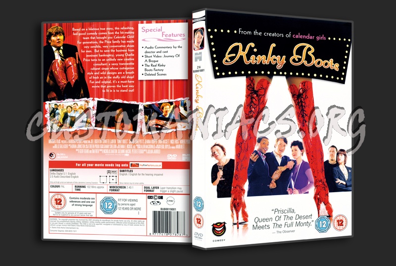 Kinky Boots dvd cover