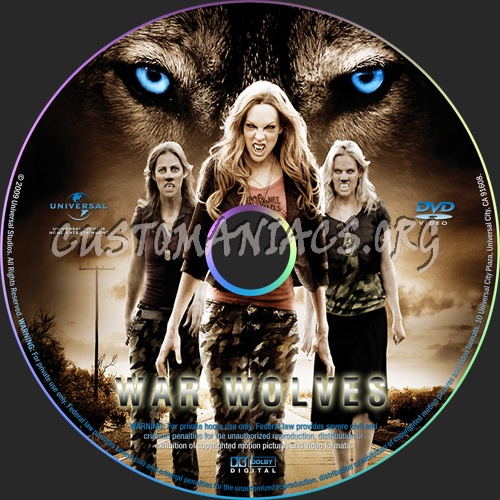 War Wolves dvd label