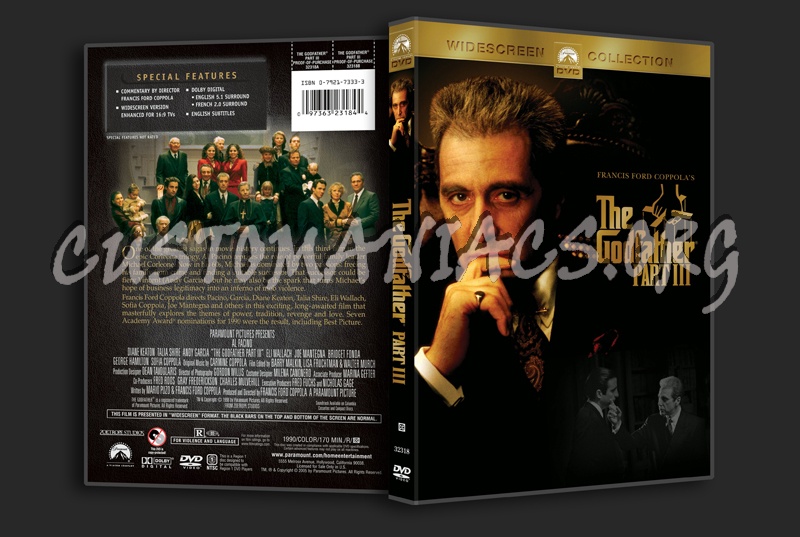 The Godfather Part 3 dvd cover