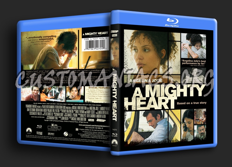 A Mighty Heart blu-ray cover
