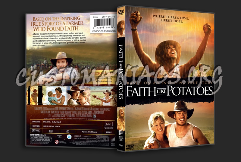 Faith like Potatoes dvd cover