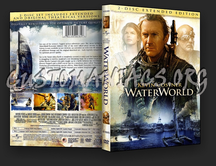 Waterworld (2-Disc Extended Edition) dvd cover