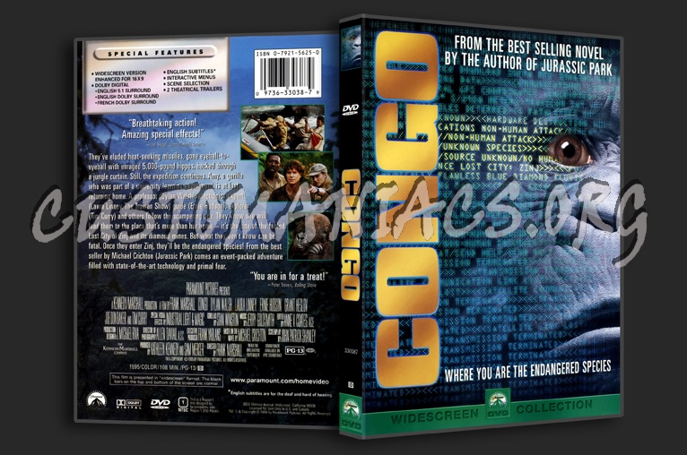 Congo dvd cover