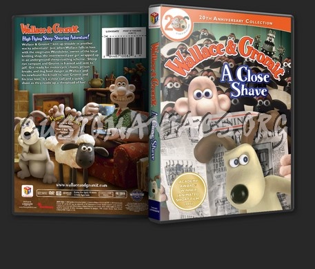 Wallace & Gromit - A Close Shave dvd cover