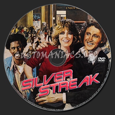 Silver Streak dvd label