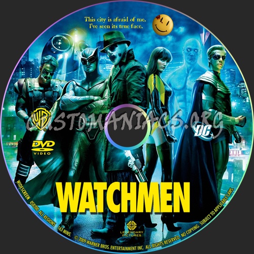 Watchmen dvd label