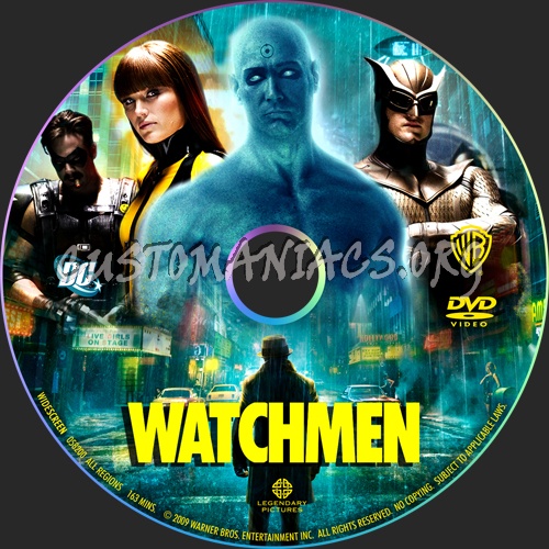 Watchmen dvd label