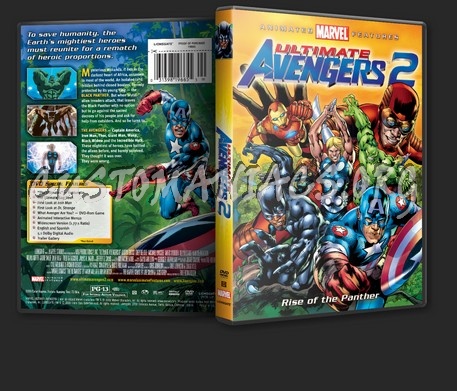 Ultimate Avengers 2 dvd cover