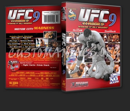 UFC Classics Volume 9 dvd cover