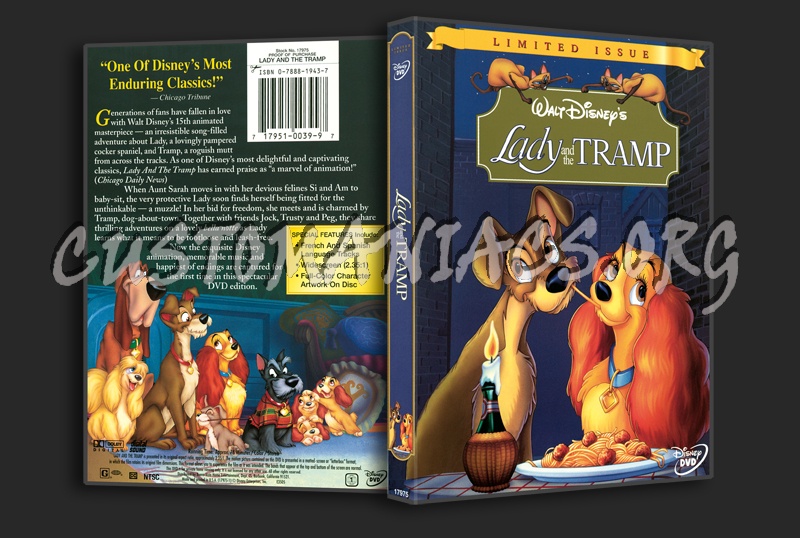 Lady And The Tramp dvd cover