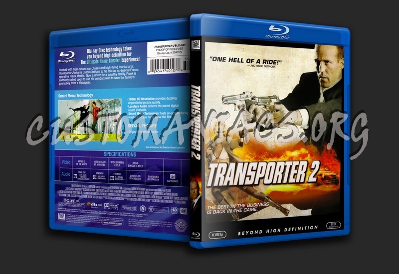 The Transporter 2 blu-ray cover