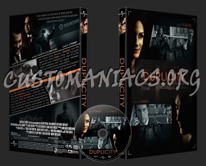 Duplicity dvd cover