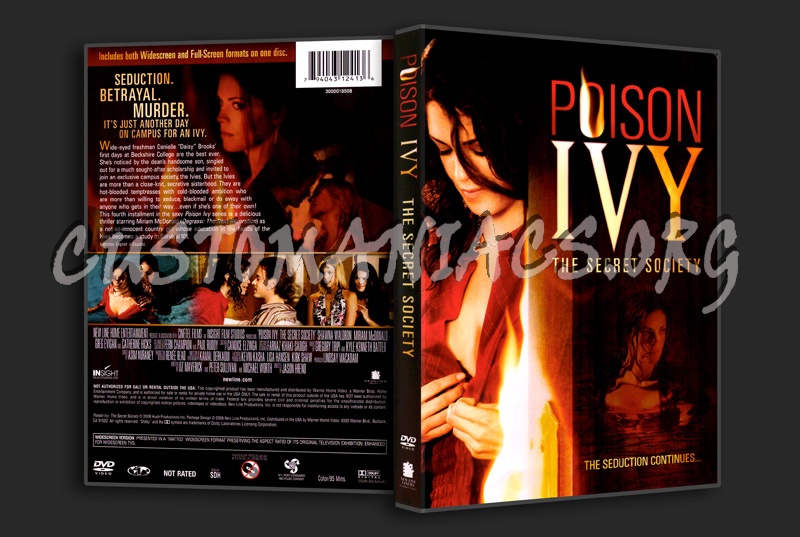 Poison Ivy the Secret Society dvd cover